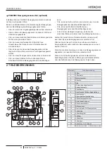 Предварительный просмотр 69 страницы Hitachi P-N23NA2 Installation And Operation Manual