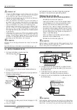 Предварительный просмотр 74 страницы Hitachi P-N23NA2 Installation And Operation Manual