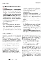 Предварительный просмотр 116 страницы Hitachi P-N23NA2 Installation And Operation Manual