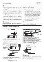 Предварительный просмотр 186 страницы Hitachi P-N23NA2 Installation And Operation Manual