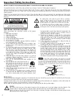 Preview for 2 page of Hitachi P42A202 Operating Manual