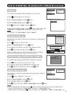 Preview for 44 page of Hitachi P42H01AU User Manual