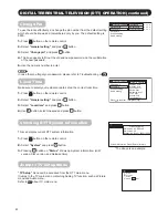 Preview for 45 page of Hitachi P42H01AU User Manual