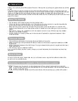 Preview for 4 page of Hitachi P42H01E User Manual