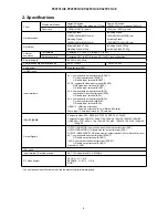 Preview for 5 page of Hitachi P42T01E Service Manual