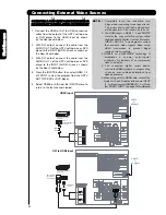 Предварительный просмотр 20 страницы Hitachi P42T501, P42T501A, P50T501, P5 Operating Manual