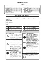 Preview for 2 page of Hitachi P50XR01E Service Manual