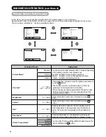 Preview for 43 page of Hitachi P50XR01E User Manual