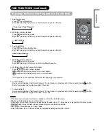 Preview for 66 page of Hitachi P50XR01E User Manual