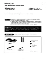 Preview for 119 page of Hitachi P50XR01E User Manual