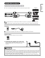 Preview for 21 page of Hitachi P60X01A User Manual