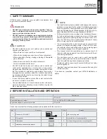 Preview for 9 page of Hitachi PC-ALHP1 Installation And Operation Manual