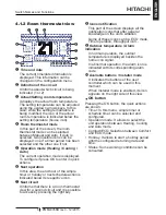 Предварительный просмотр 13 страницы Hitachi PC-ARFHE Instruction Manual