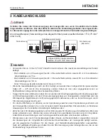 Предварительный просмотр 22 страницы Hitachi PC-ARFHE Instruction Manual