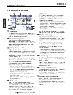 Предварительный просмотр 24 страницы Hitachi PC-ARFHE Instruction Manual