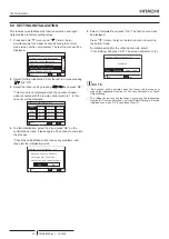 Предварительный просмотр 38 страницы Hitachi PC-ARFP1E Installation And Operation Manual