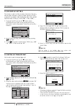 Предварительный просмотр 41 страницы Hitachi PC-ARFP1E Installation And Operation Manual