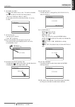 Предварительный просмотр 47 страницы Hitachi PC-ARFP1E Installation And Operation Manual