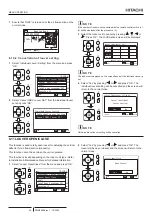 Предварительный просмотр 62 страницы Hitachi PC-ARFP1E Installation And Operation Manual