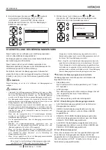 Предварительный просмотр 218 страницы Hitachi PC-ARFP1E Installation And Operation Manual