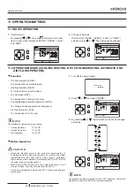 Предварительный просмотр 28 страницы Hitachi PC-ARFPE Installation And Operation Manual