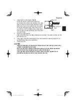 Preview for 29 page of Hitachi PDA-100K Handling Instructions Manual