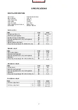 Preview for 3 page of Hitachi PDV302 Service Manual