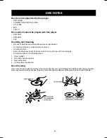 Предварительный просмотр 20 страницы Hitachi PDV313 Instruction Manual