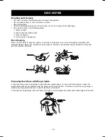 Предварительный просмотр 21 страницы Hitachi PDV512 Instruction Manual