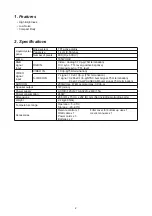 Preview for 2 page of Hitachi Performa CP-RS55 Service Manual