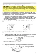 Preview for 28 page of Hitachi Performa CP-RS55 User'S Manual And Quick Manual