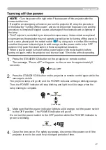 Preview for 36 page of Hitachi Performa CP-RS55 User'S Manual And Quick Manual