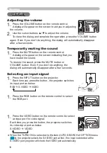 Preview for 37 page of Hitachi Performa CP-RS55 User'S Manual And Quick Manual