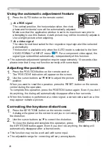 Preview for 39 page of Hitachi Performa CP-RS55 User'S Manual And Quick Manual