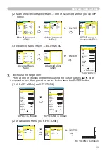 Preview for 42 page of Hitachi Performa CP-RS55 User'S Manual And Quick Manual