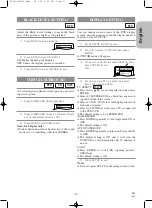 Preview for 31 page of Hitachi PF73U - DV - DVD/VCR Combo Instruction Manual