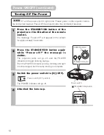 Предварительный просмотр 16 страницы Hitachi PJ-LC5 User Manual