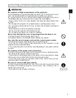 Preview for 4 page of Hitachi PJ-LC7 User Manual