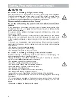 Preview for 5 page of Hitachi PJ-LC7 User Manual