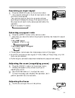 Preview for 28 page of Hitachi PJ-LC7 User Manual