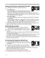 Preview for 29 page of Hitachi PJ-LC7 User Manual