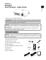 Preview for 63 page of Hitachi PJ-LC7 User Manual