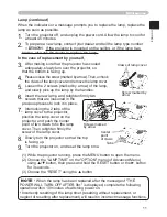 Preview for 73 page of Hitachi PJ-LC7 User Manual