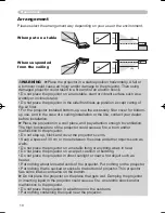 Preview for 12 page of Hitachi PJ-LC9 User'S Manual And Operating Manual