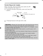 Preview for 18 page of Hitachi PJ-LC9 User'S Manual And Operating Manual