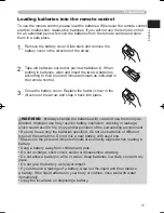 Preview for 19 page of Hitachi PJ-LC9 User'S Manual And Operating Manual