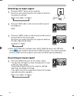 Preview for 24 page of Hitachi PJ-LC9 User'S Manual And Operating Manual