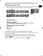 Preview for 25 page of Hitachi PJ-LC9 User'S Manual And Operating Manual