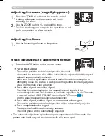 Preview for 26 page of Hitachi PJ-LC9 User'S Manual And Operating Manual