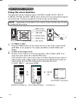 Preview for 30 page of Hitachi PJ-LC9 User'S Manual And Operating Manual